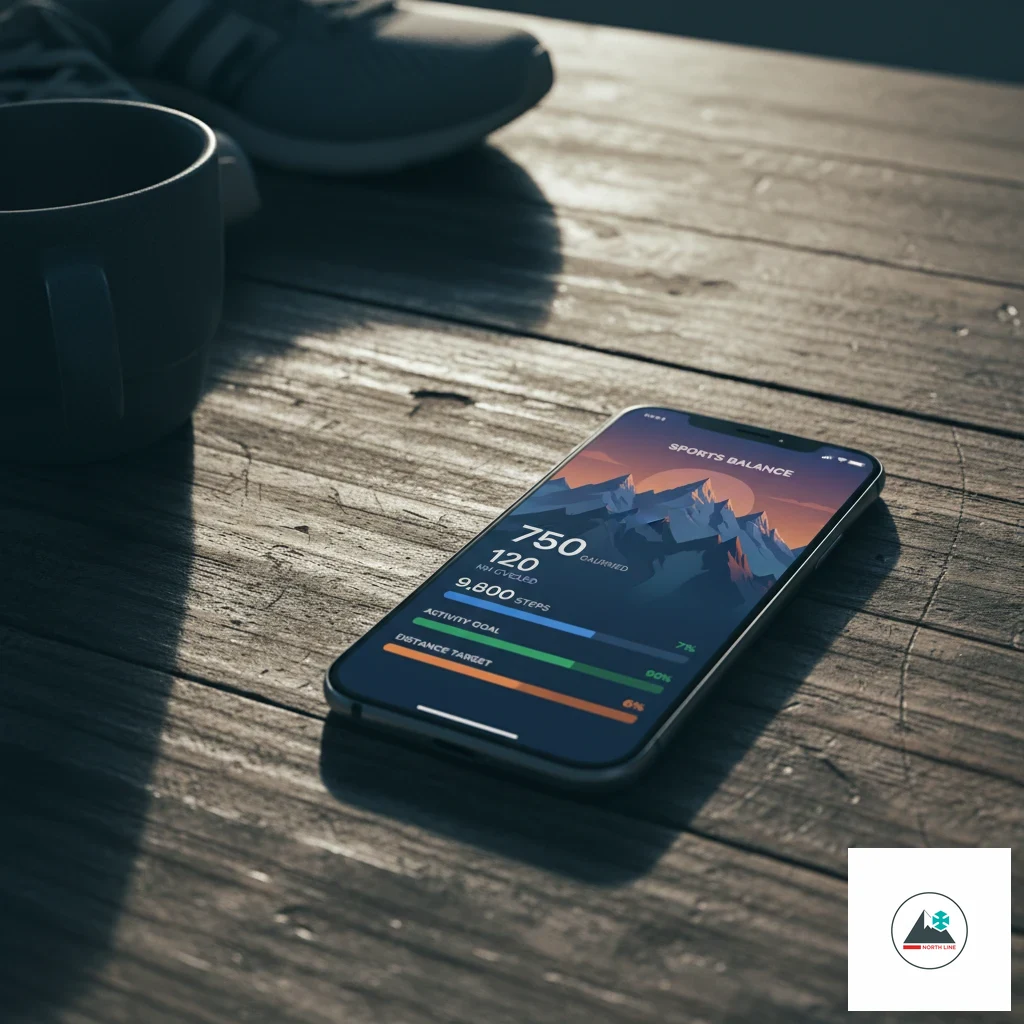 Smartphone display showing sports betting account bonus balance and wagering terms